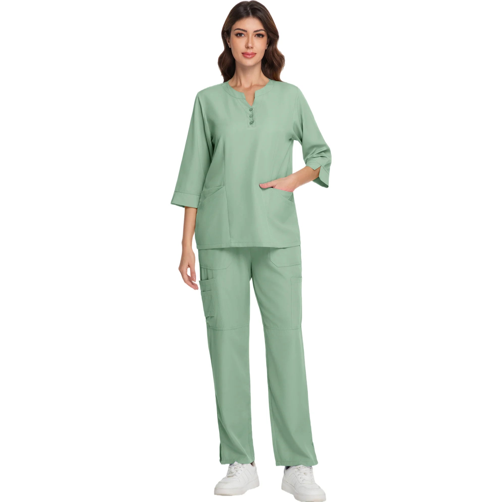 Surgical Uniforms Woman Nursing Articles Clinical Uniform Women Medical Scrubs Sets Nurses Beautician Work Clothes Accessories