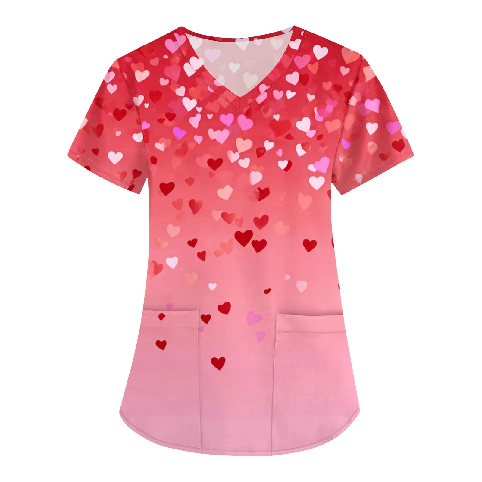 Summer Short Sleeve Medical Scrubs Clothes Pharmacy Beauty Salon Workwear Nurse Uniform Hospital Doctor Dental Surgery Work Top