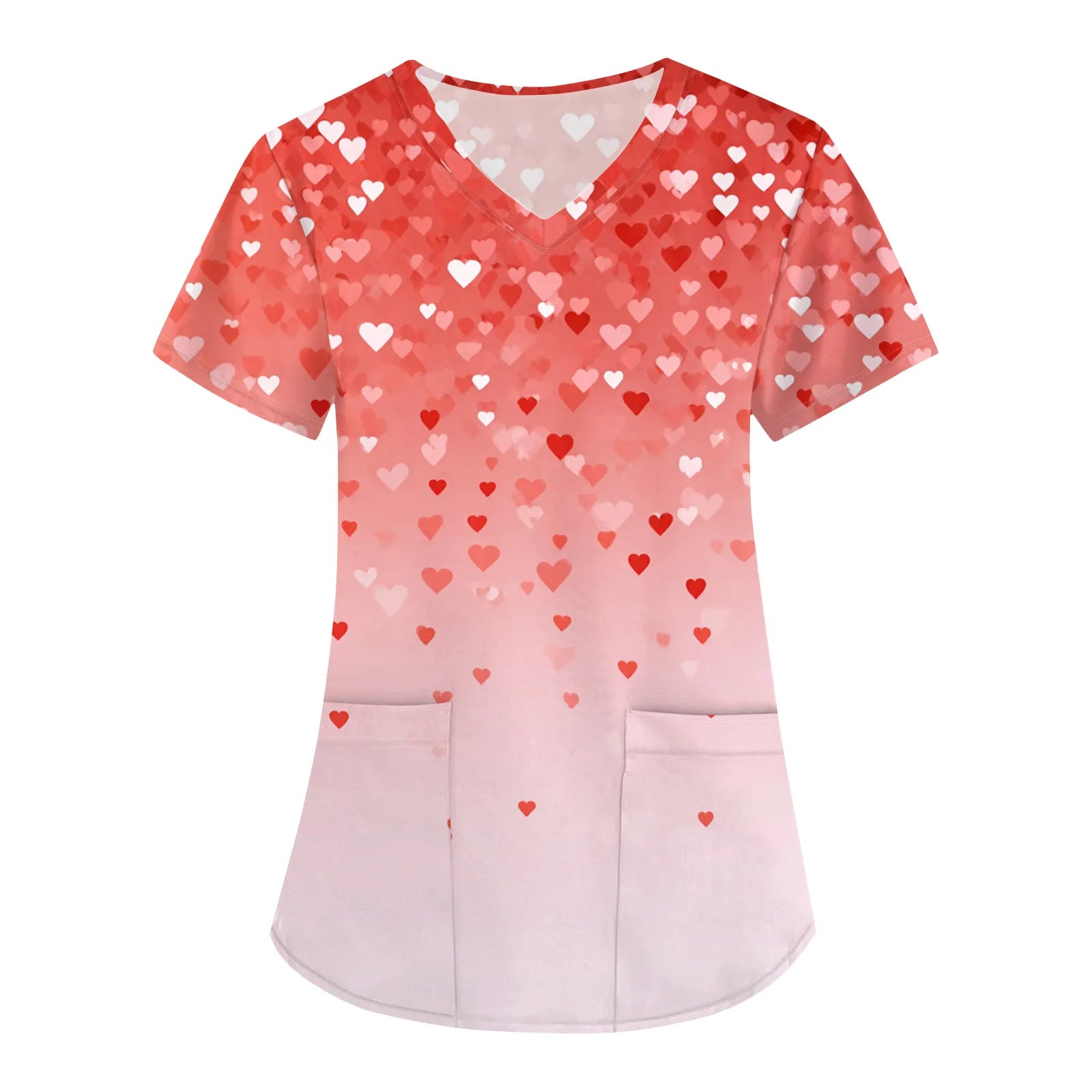 Summer Short Sleeve Medical Scrubs Clothes Pharmacy Beauty Salon Workwear Nurse Uniform Hospital Doctor Dental Surgery Work Top