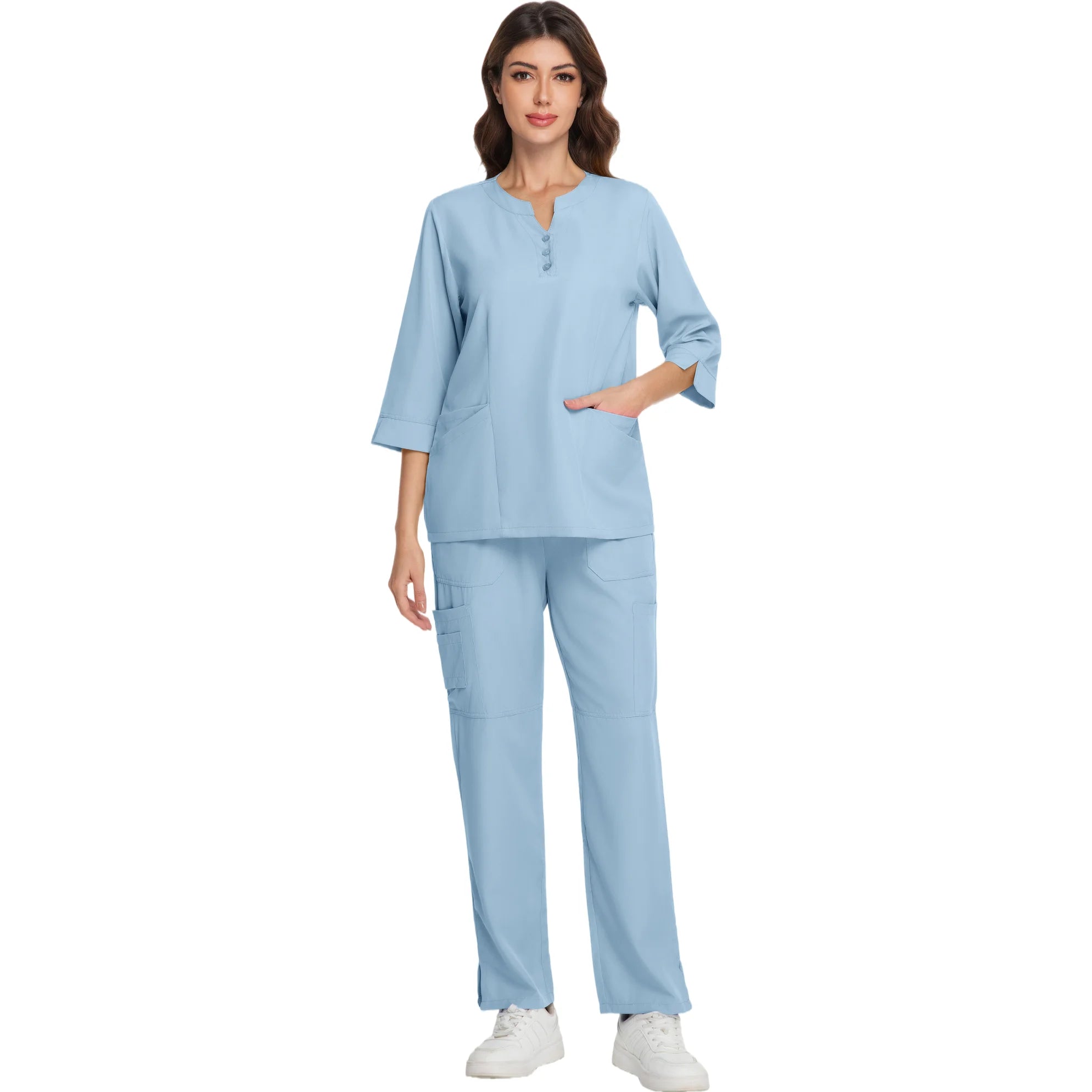 Surgical Uniforms Woman Nursing Articles Clinical Uniform Women Medical Scrubs Sets Nurses Beautician Work Clothes Accessories