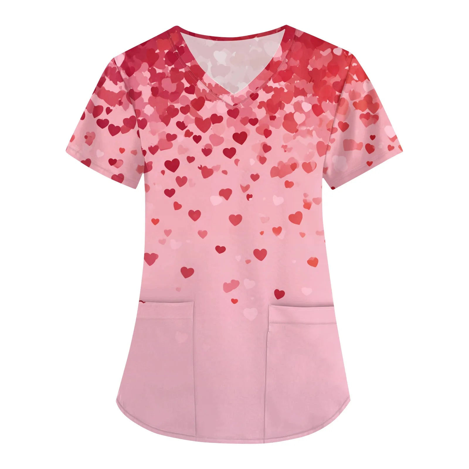 Summer Short Sleeve Medical Scrubs Clothes Pharmacy Beauty Salon Workwear Nurse Uniform Hospital Doctor Dental Surgery Work Top
