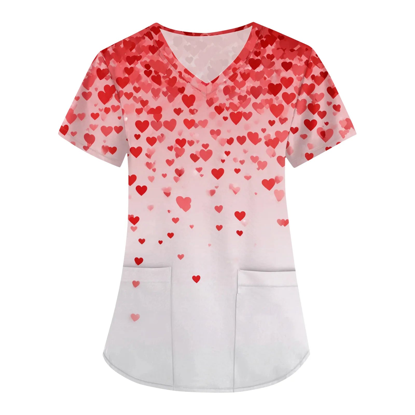 Summer Short Sleeve Medical Scrubs Clothes Pharmacy Beauty Salon Workwear Nurse Uniform Hospital Doctor Dental Surgery Work Top