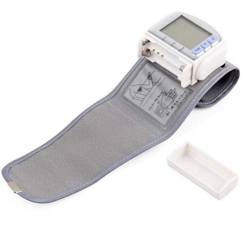 Digital Wrist Blood Pressure Monitor Medical Upper Arm Sphygmomanometer Automatic Tonometer Tensiometro Blood Pressure Meter