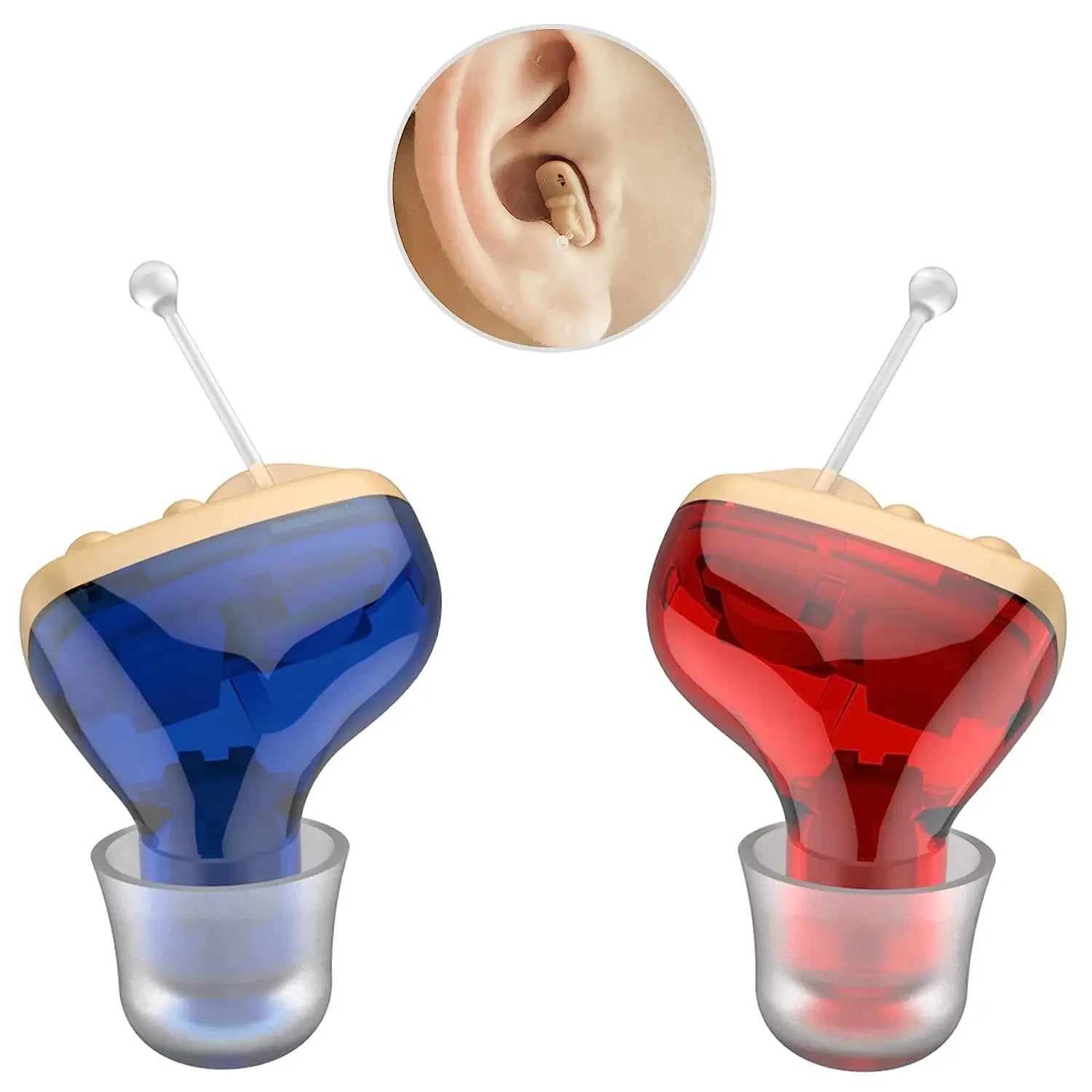 2025 Mini CIC In The Ear Deaf Machine Sound Amplifier Invisible Hearing Aid Price Battery A10 For Seniors Audífonos First Aid