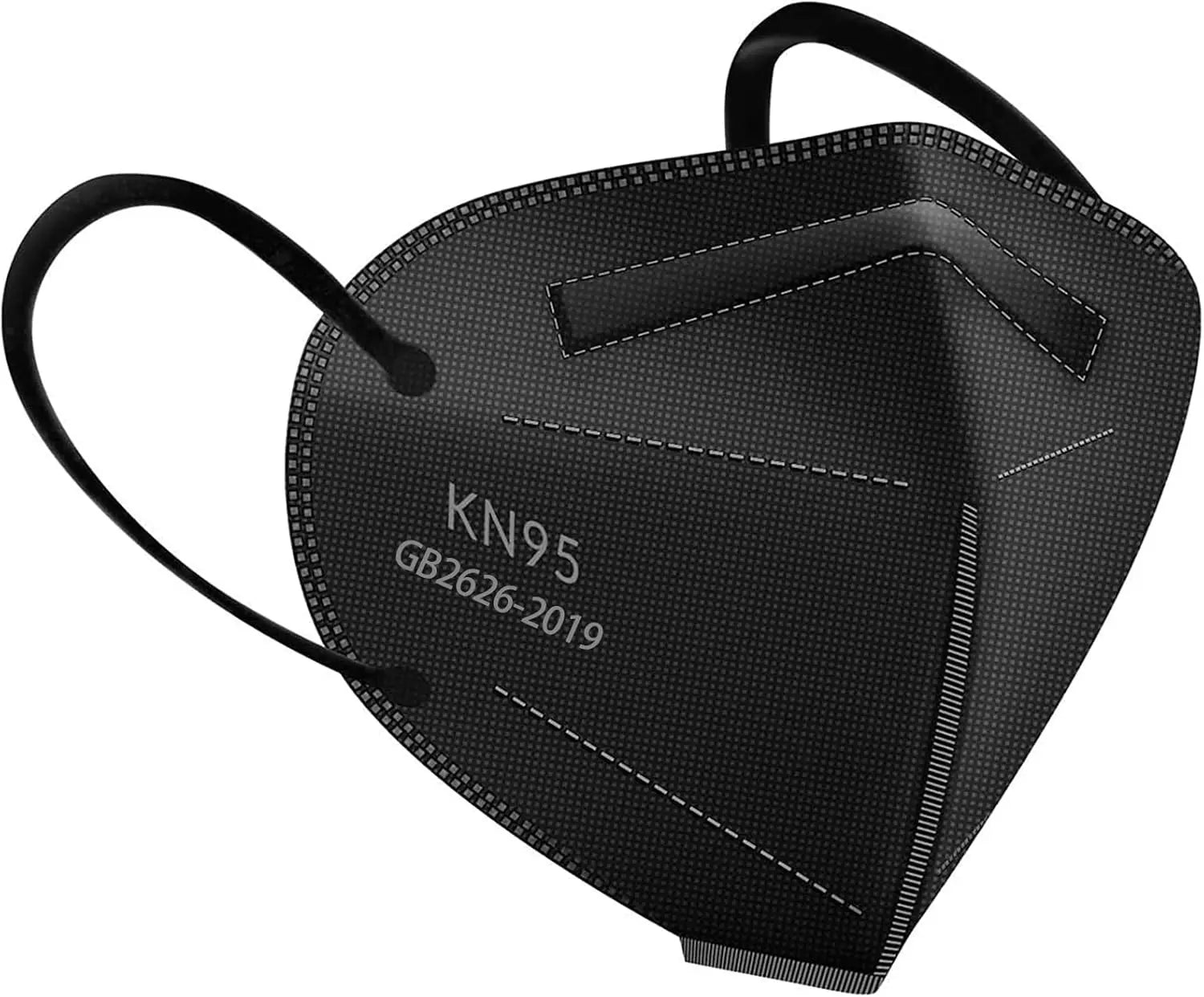 KN95 Disposable Face Masks, 5-Layer Protection with ≥95% Filter Efficiency for Daily Use