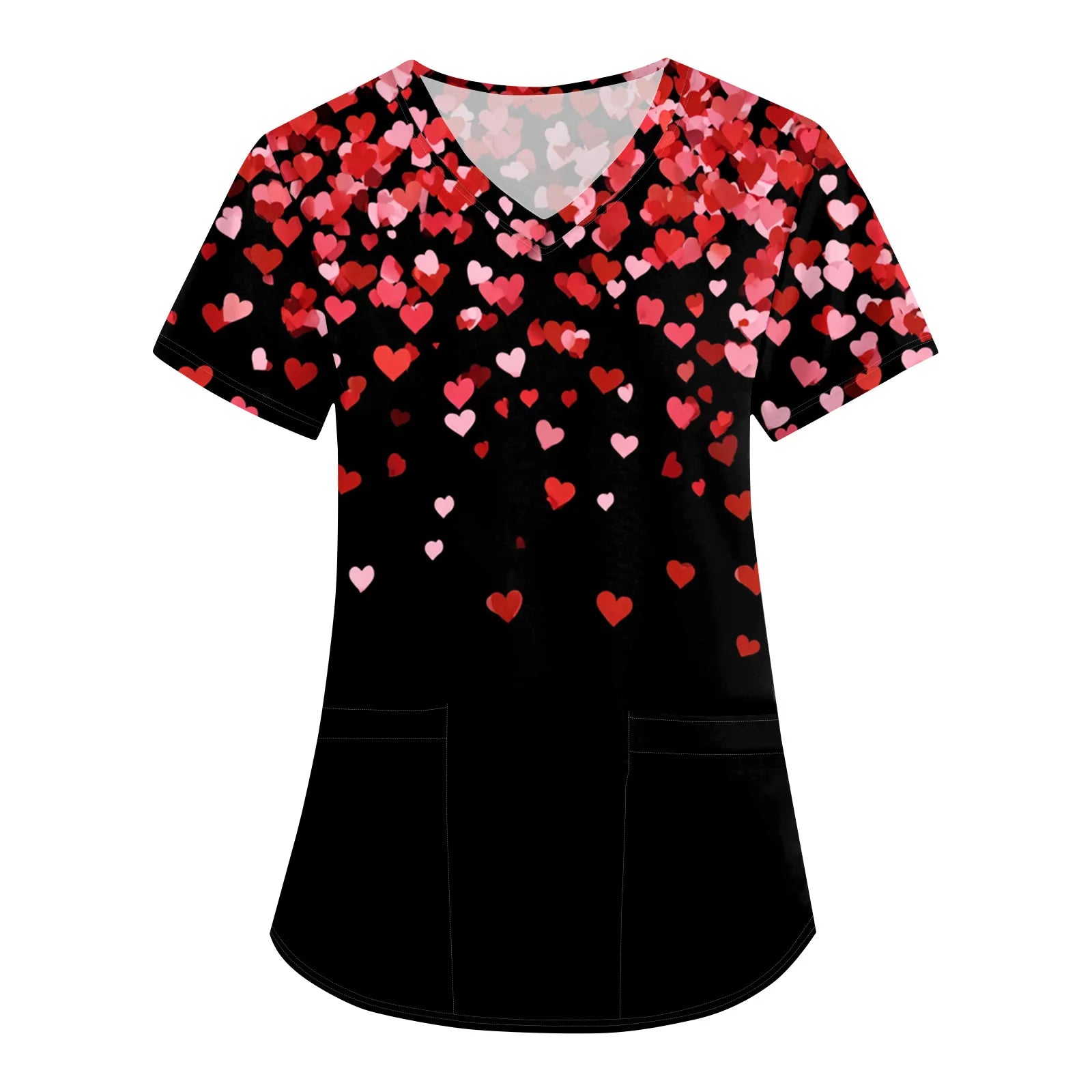 Summer Short Sleeve Medical Scrubs Clothes Pharmacy Beauty Salon Workwear Nurse Uniform Hospital Doctor Dental Surgery Work Top